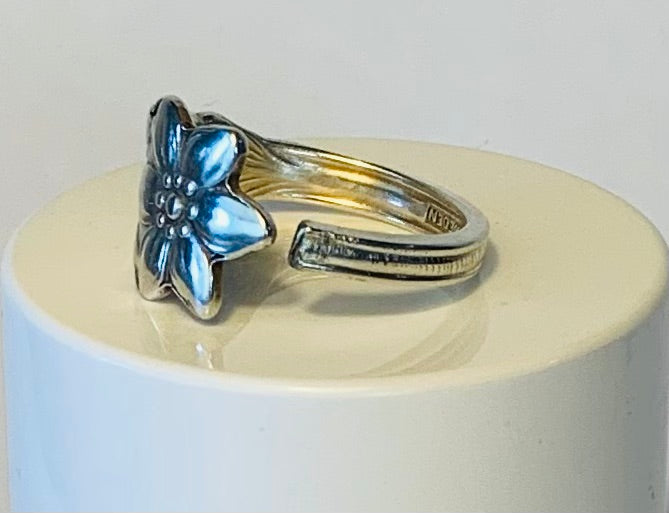 Silver Spoon Ring size 9.5