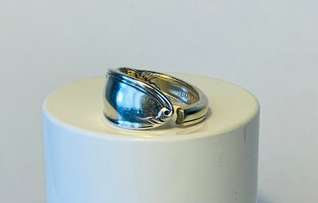 Silver Spoon Ring size 5