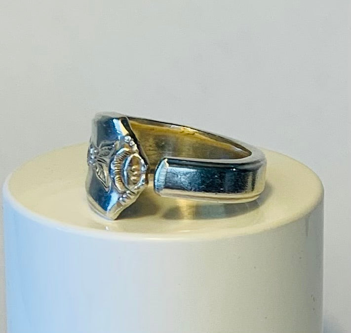 Silver Spoon Ring size 8