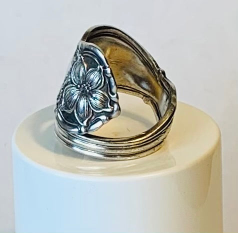 Silver Spoon Ring size 10
