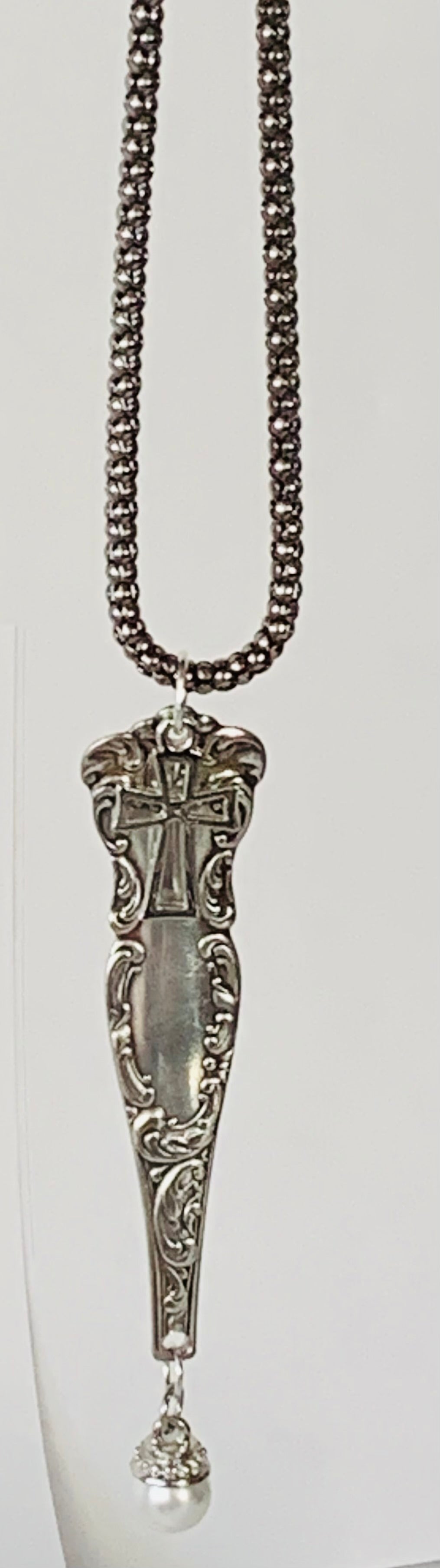 Silver Spoon Pendant