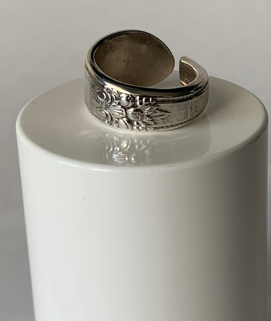 Silver Spoon Ring size 7