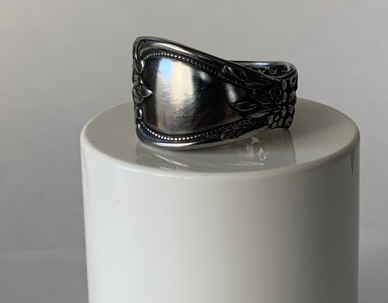 Stainless Spoon Ring 11.5