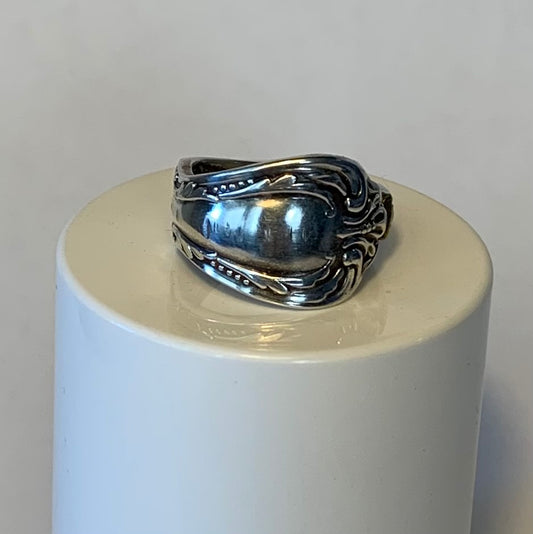 Silver Spoon Ring 7.5