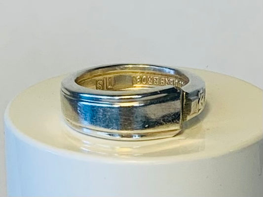 Silver Spoon Ring size 6.5