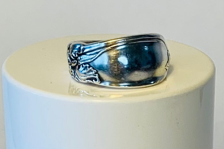 Silver Spoon Ring size 5
