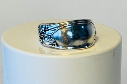 Silver Spoon Ring size 5