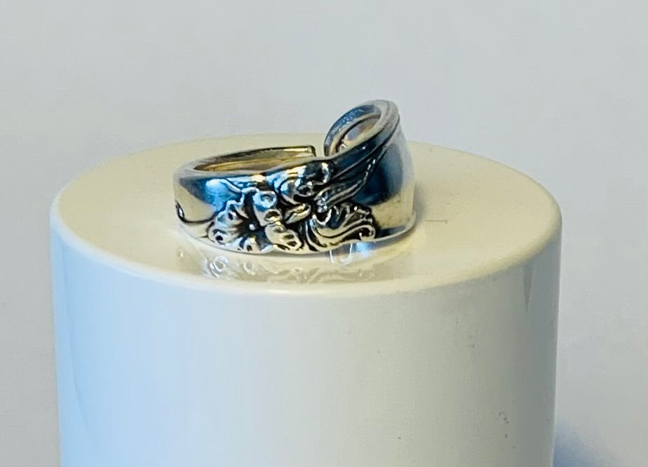 Silver Spoon Ring size 5