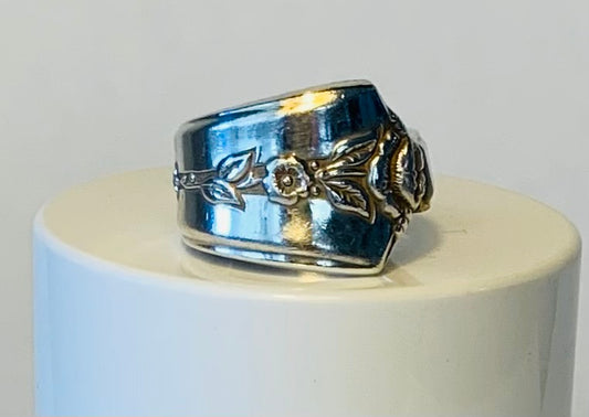 Silver Spoon Ring size 6