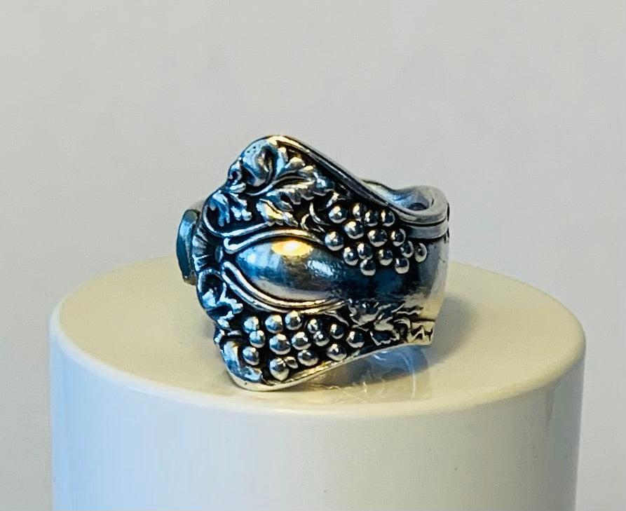 Silver Spoon Ring size 6