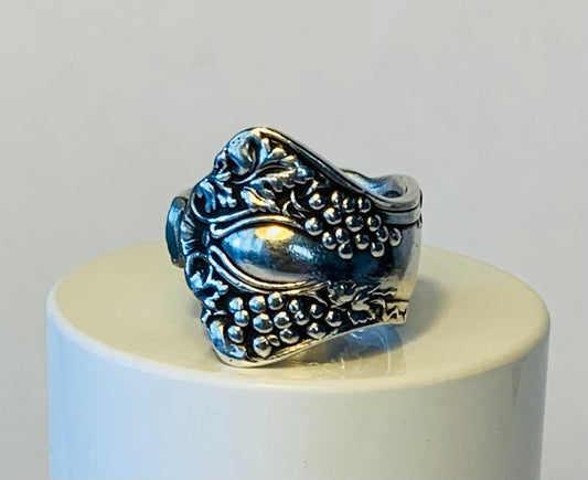Silver Spoon Ring size 6