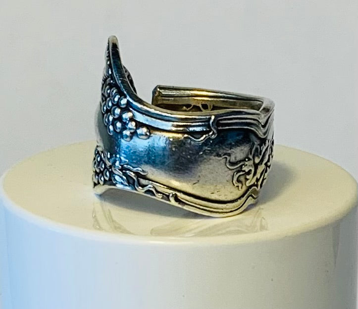 Silver Spoon Ring size 6