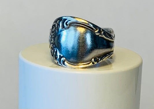 Silver Spoon Ring size 8