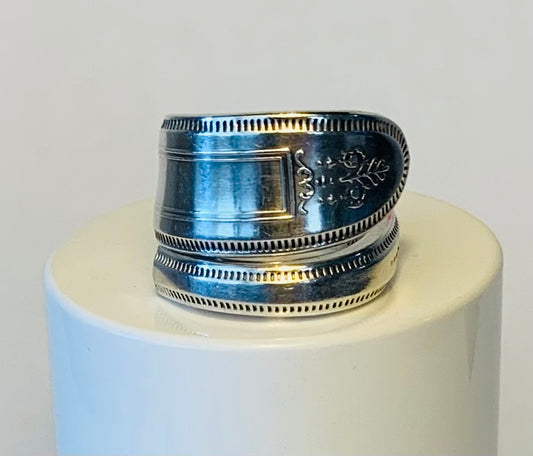 Silver Spoon Ring size 7.5