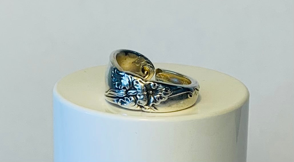 Silver Spoon Ring size 5