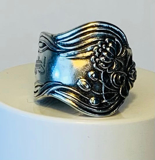 Silver Spoon Ring size 5