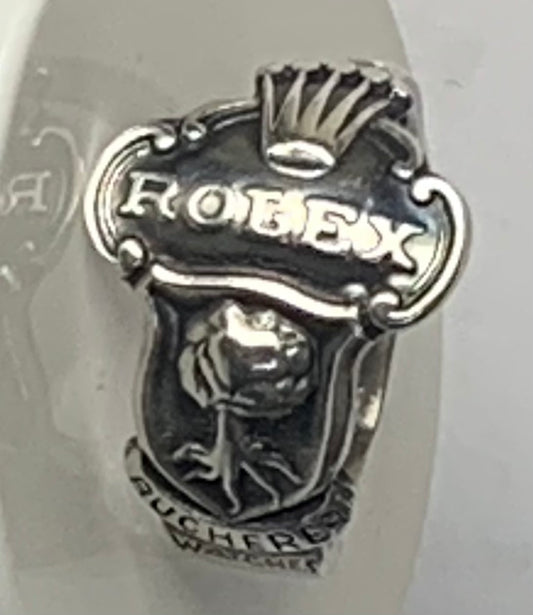 Silver Spoon Ring size 9