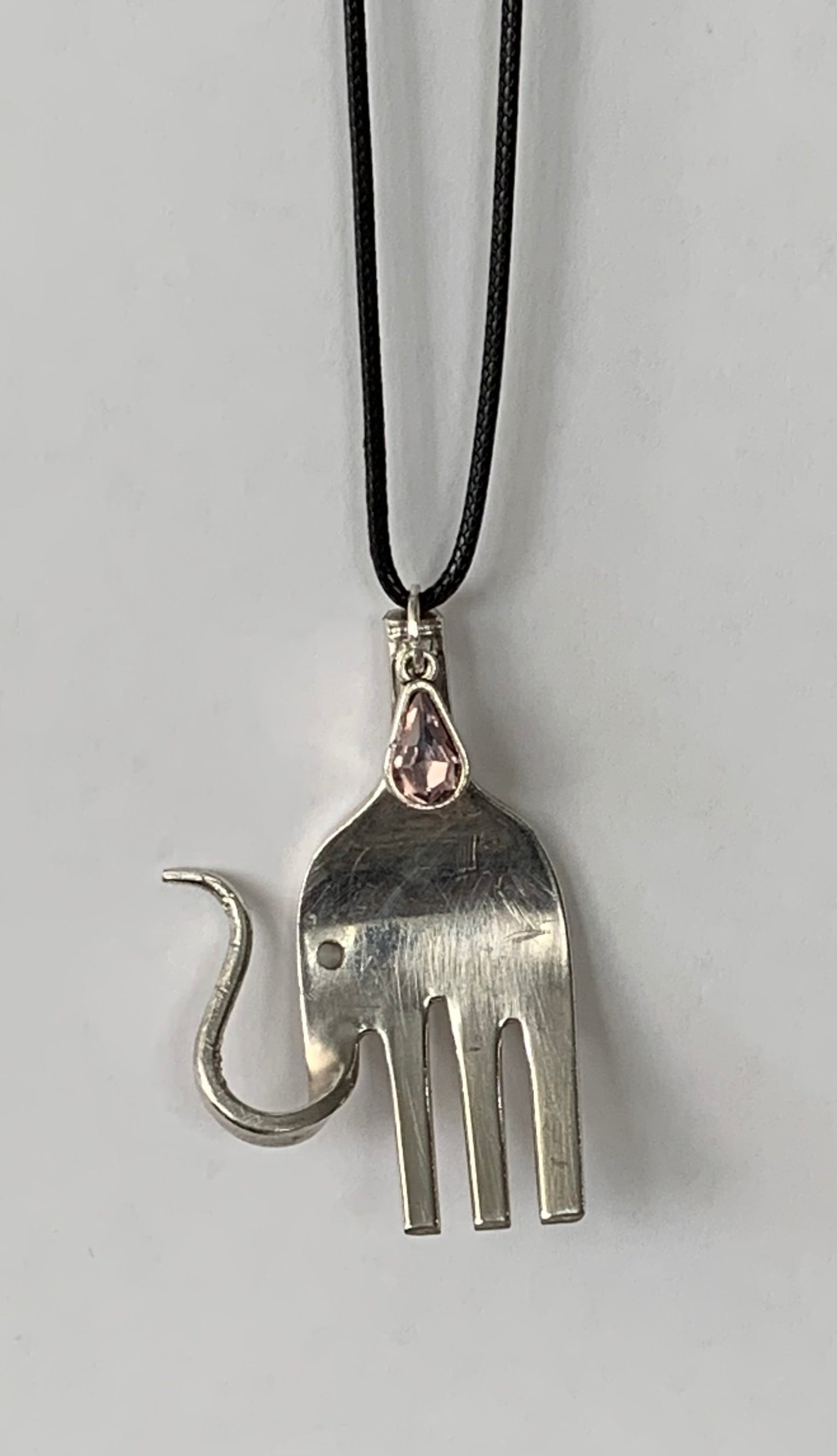 Silver Fork Necklace