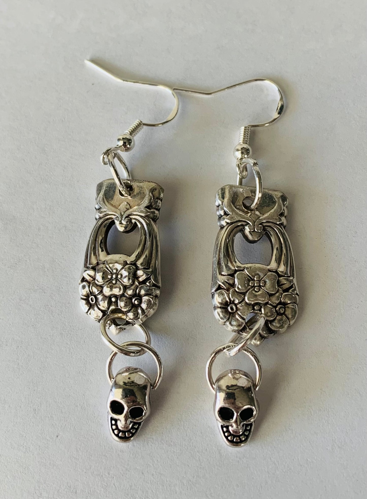 Silver Spoon Earrings