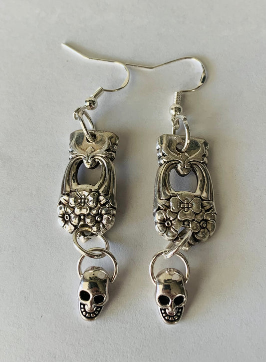 Silver Spoon Earrings