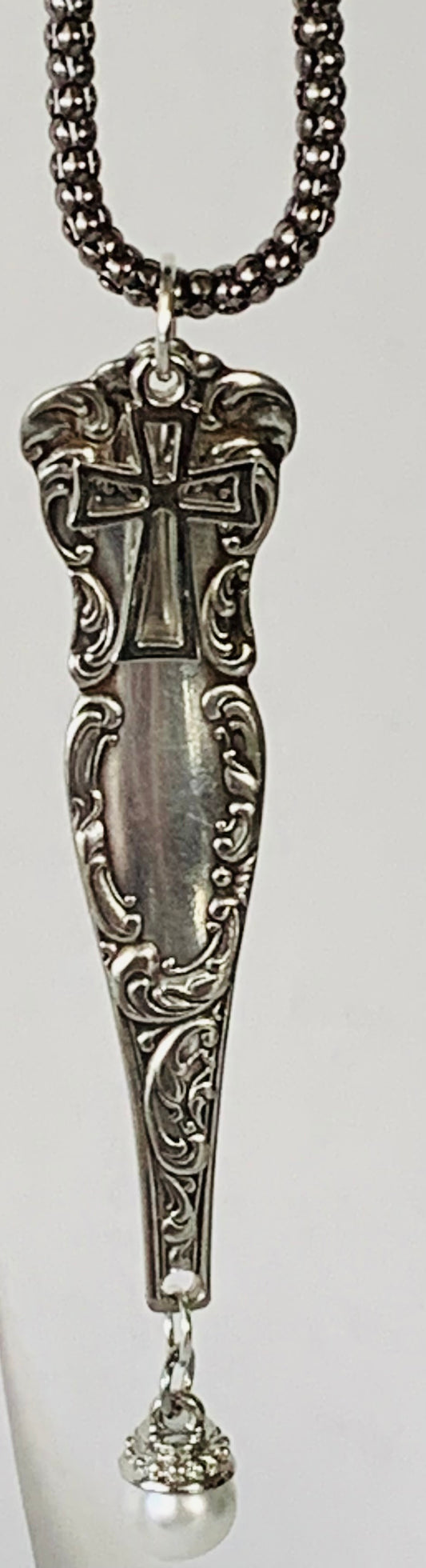 Silver Spoon Pendant
